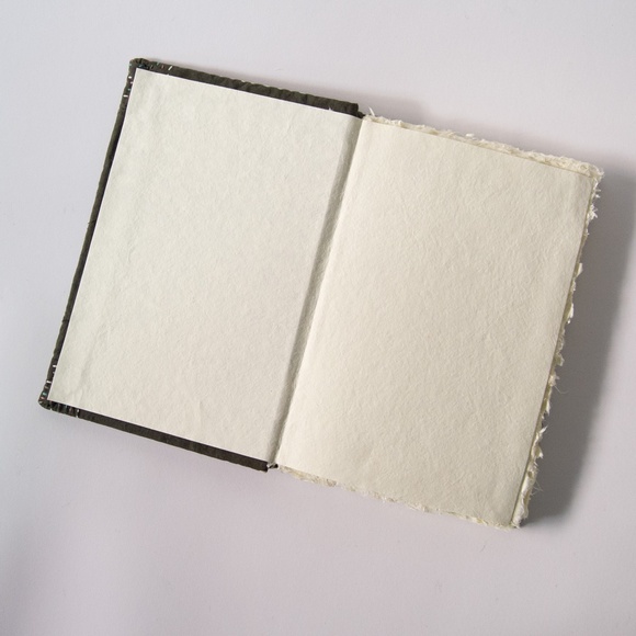 Print Fresh Deckled Edge Stitched Hardcover Journal - Picture 6 of 8